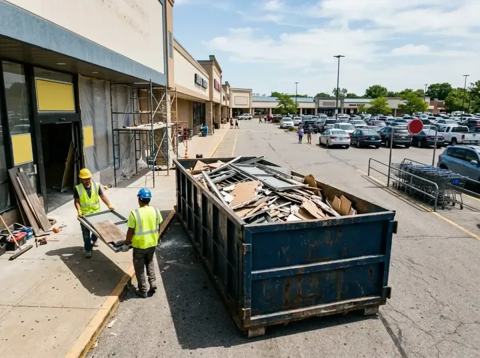 retail-store-renovation-debris-003 — frequently asked questions, Roll-off Dumpster Rentals in Greenwood Village, CO